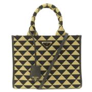 Pre-owned Canvas prada-bags Prada Vintage , Multicolor , Dames