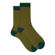 Italiaanse korte sokken met Windsor-strepen Gallo , Multicolor , Heren
