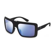 Klassieke Aviator Zonnebril Police , Black , Heren