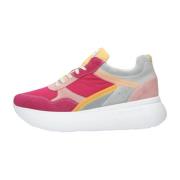 Roze Lage Sneakers Trendy Stijl Nerogiardini , Pink , Dames