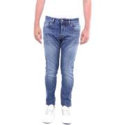 Slim Fit Heren Jeans Vijf Zakken Entre amis , Blue , Heren