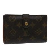 Pre-owned Canvas wallets Louis Vuitton Vintage , Brown , Dames