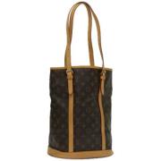 Pre-owned Canvas louis-vuitton-bags Louis Vuitton Vintage , Brown , Da...