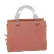 Pre-owned Nylon prada-bags Prada Vintage , Pink , Dames