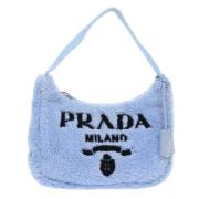 Pre-owned Faux Fur prada-bags Prada Vintage , Black , Dames