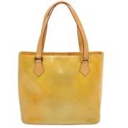 Pre-owned Leather totes Louis Vuitton Vintage , Yellow , Dames