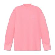 Sweatshirt met logo The Attico , Pink , Dames