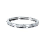 Pre-owned White Gold bracelets Bvlgari Vintage , Gray , Dames