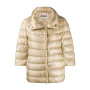 Beige Casual Donsjas Vrouwen Herno , Beige , Dames