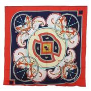 Pre-owned Silk scarves Hermès Vintage , Multicolor , Dames