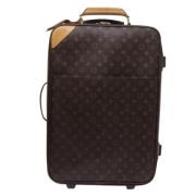 Pre-owned Canvas travel-bags Louis Vuitton Vintage , Brown , Dames