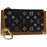 Pre-owned Canvas wallets Louis Vuitton Vintage , Multicolor , Dames