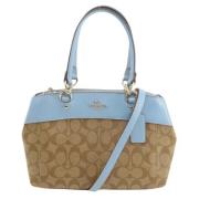 Pre-owned Leather handbags Coach Pre-owned , Multicolor , Dames