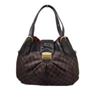 Pre-owned Canvas louis-vuitton-bags Louis Vuitton Vintage , Brown , Da...