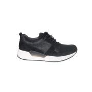 Flexibele Walking Sneaker - Zwart Gabor , Black , Dames