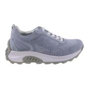 Flexibele Walking Sneaker met Rollingsoft Technologie Gabor , Blue , D...