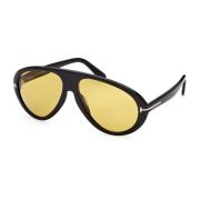 Zonnebril Camillo-02 Zwart Tom Ford , Black , Unisex