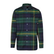Regular Fit Geruite Overhemd Tommy Hilfiger , Multicolor , Heren