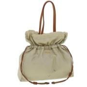 Pre-owned Nylon prada-bags Prada Vintage , Beige , Dames