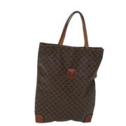 Pre-owned Canvas celine-bags Celine Vintage , Brown , Dames