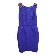 Pre-owned Polyester dresses Fendi Vintage , Blue , Dames