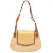 Pre-owned Leather louis-vuitton-bags Louis Vuitton Vintage , Beige , D...