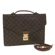 Pre-owned Canvas louis-vuitton-bags Louis Vuitton Vintage , Brown , Da...