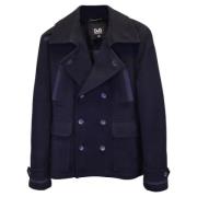 Pre-owned Wool outerwear Dolce & Gabbana Pre-owned , Blue , Heren