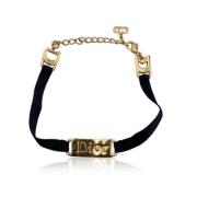 Pre-owned Canvas bracelets Dior Vintage , Black , Dames