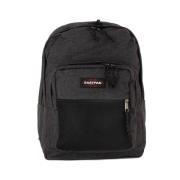 Zwarte Denim Pinnacle Rugzak Eastpak , Black , Unisex