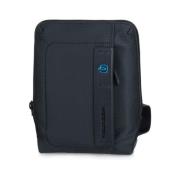 Blauwe iPad Mini Tas Piquadro , Blue , Heren