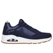 Stijlvolle Uno-Stacre Sneakers voor Mannen Skechers , Blue , Heren