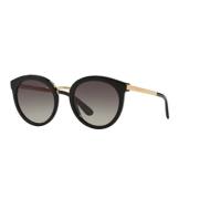 Italiaanse Stijl Zonnebril Dolce & Gabbana , Black , Dames