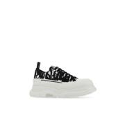 Stijlvolle Sneakers voor Mannen en Vrouwen Alexander McQueen , Black ,...