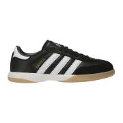 Zwart Witte Samba Sneakers Gouden Stiksels Adidas Originals , Black , ...