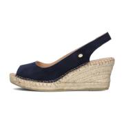 Blauwe Espadrilles Clare Beau Fred De La Bretoniere , Blue , Dames