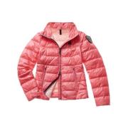 Glanzende Nylon Ella Donsjas Blauer , Pink , Dames