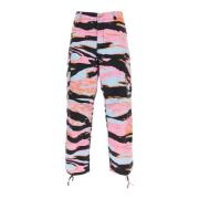 Straight Trousers ERL , Multicolor , Heren