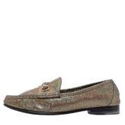 Pre-owned Fabric flats Gucci Vintage , Multicolor , Dames