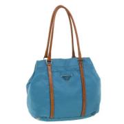 Pre-owned Nylon prada-bags Prada Vintage , Blue , Dames