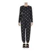 Fantasy Print Black Silver Pyjama Chiara Ferragni Collection , Black ,...