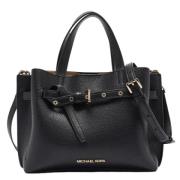 Pre-owned Leather totes Michael Kors Pre-owned , Black , Dames