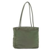 Pre-owned Nylon prada-bags Prada Vintage , Green , Dames