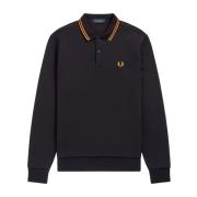 Omkeerbaar Pile Polo Shirt Fred Perry , Black , Heren