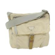 Pre-owned Nylon prada-bags Prada Vintage , Beige , Dames