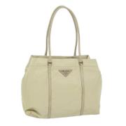 Pre-owned Nylon prada-bags Prada Vintage , Beige , Dames