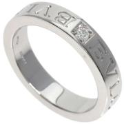 Pre-owned White Gold rings Bvlgari Vintage , Gray , Dames