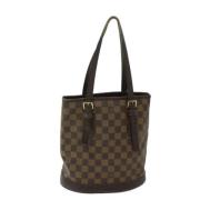 Pre-owned Canvas louis-vuitton-bags Louis Vuitton Vintage , Brown , Da...