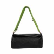 Pre-owned Leather prada-bags Prada Vintage , Black , Dames