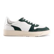 Handgemaakte Silvergreen Sneakers National Standard , Green , Dames